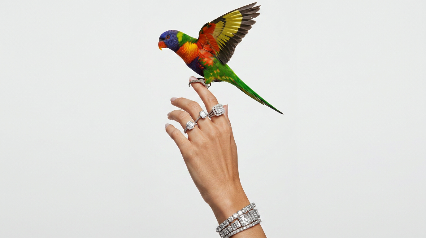 Zweites Kampagnenmotiv für Shlomit Ofir Jewelry